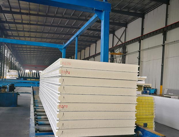 wall sandwich panel for building cold storage