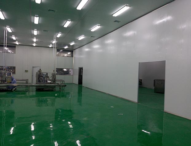 PU sandwich panel Cold storage building