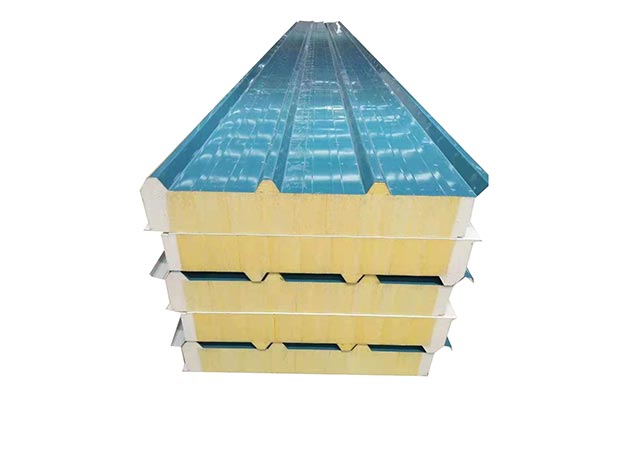Excellent energy-saving and thermal insulation performance glasswool Roof Sandwich Panel
