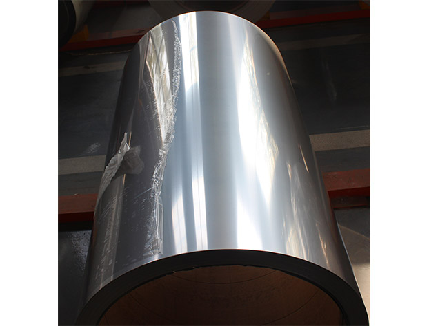 PNS brand sandwich panel raw materials display: Stainless steel strip detail
