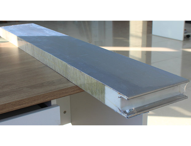 PNS brand good quality Stainless steel rockwool sandwich panel with PU seal