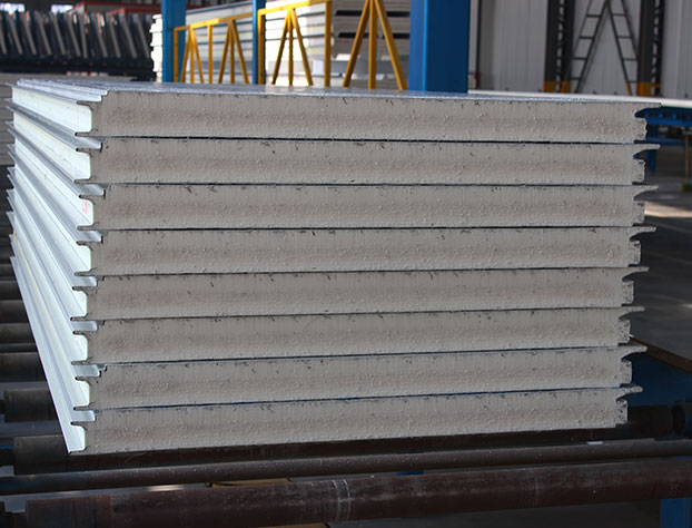 PIR sandwich panel wall for building workshop